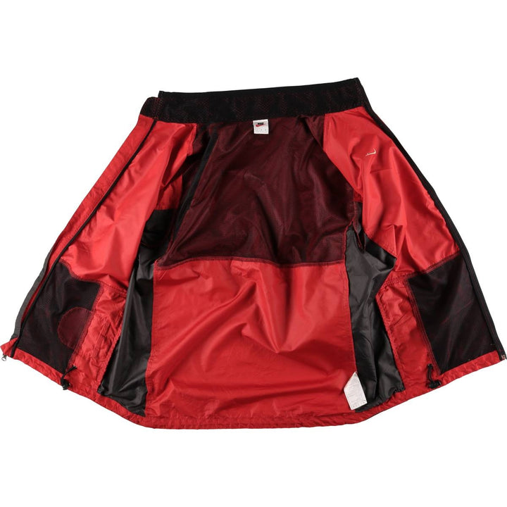 90'S Nike Windbreaker Men's Size L Vintage polyester red type reddish brown Vintage Second Hand