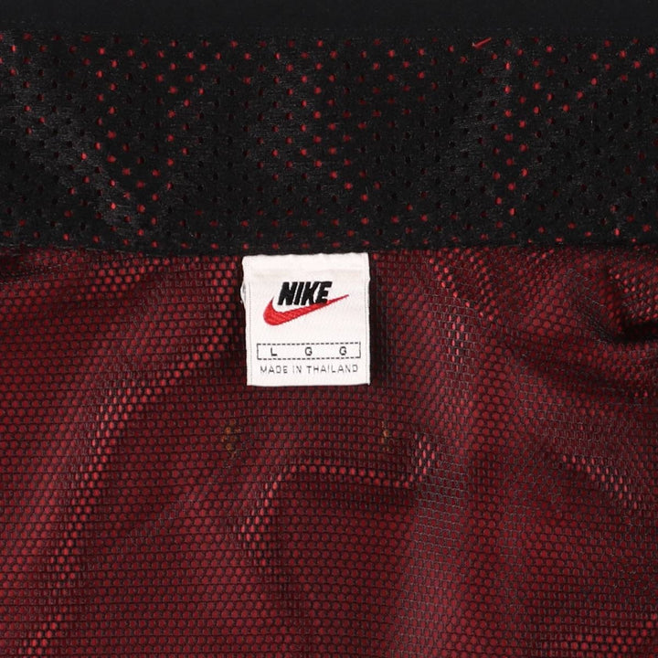 90'S Nike Windbreaker Men's Size L Vintage polyester red type reddish brown Vintage Second Hand