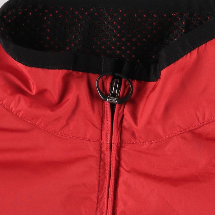 90'S Nike Windbreaker Men's Size L Vintage polyester red type reddish brown Vintage Second Hand