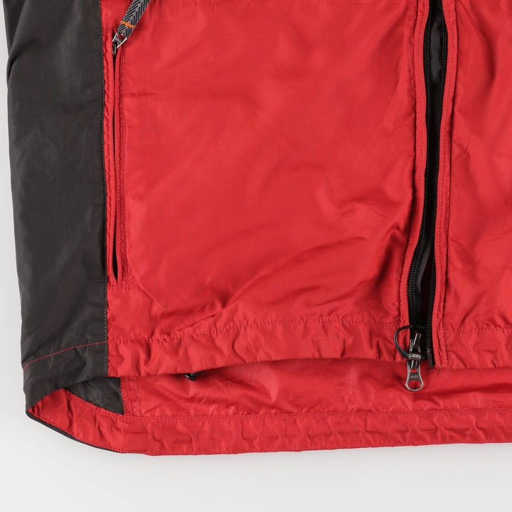 90'S Nike Windbreaker Men's Size L Vintage polyester red type reddish brown Vintage Second Hand