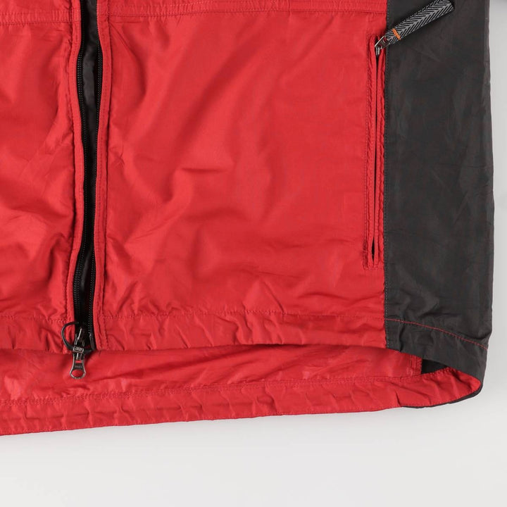 90'S Nike Windbreaker Men's Size L Vintage polyester red type reddish brown Vintage Second Hand