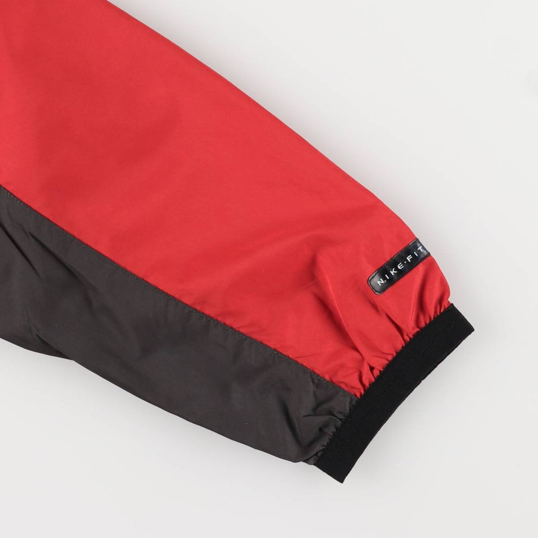 90'S Nike Windbreaker Men's Size L Vintage polyester red type reddish brown Vintage Second Hand