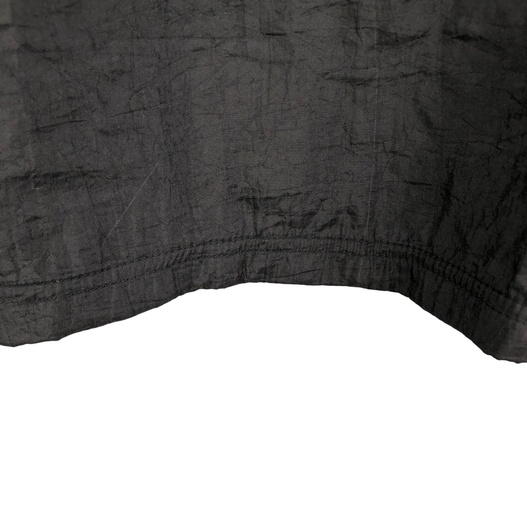 90'S Reebok nylon jacket, men's XL size, vintage Nylon black type Vintage Second Hand