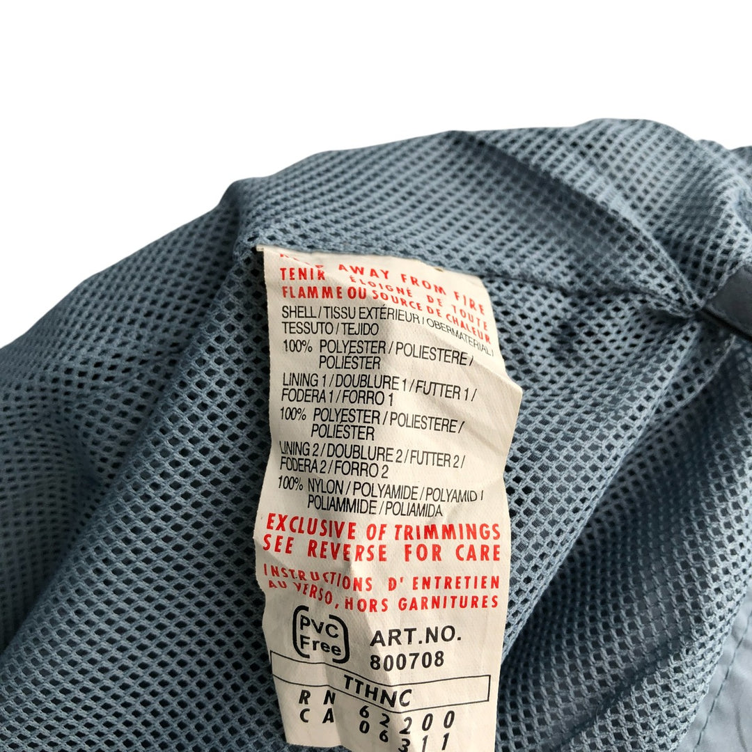 Vintage 90s-00'S Puma windbreaker, men's size M polyester Blue type light blue Vintage Second Hand