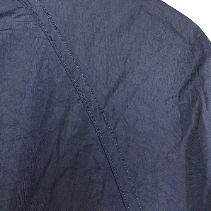 90'S Reebok nylon jacket, men's size L, vintage Nylon navy blue type Vintage Second Hand