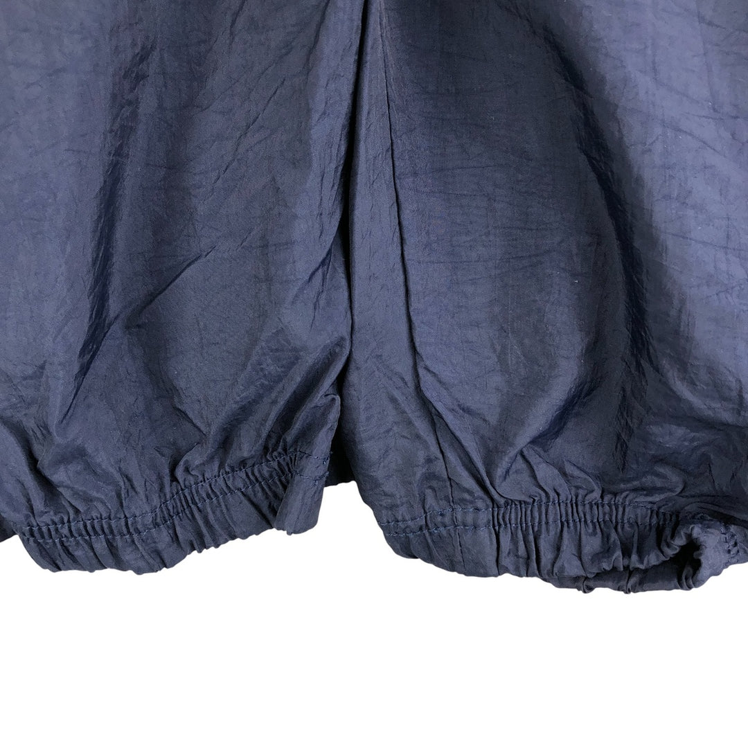 90'S Reebok nylon jacket, men's size L, vintage Nylon navy blue type Vintage Second Hand