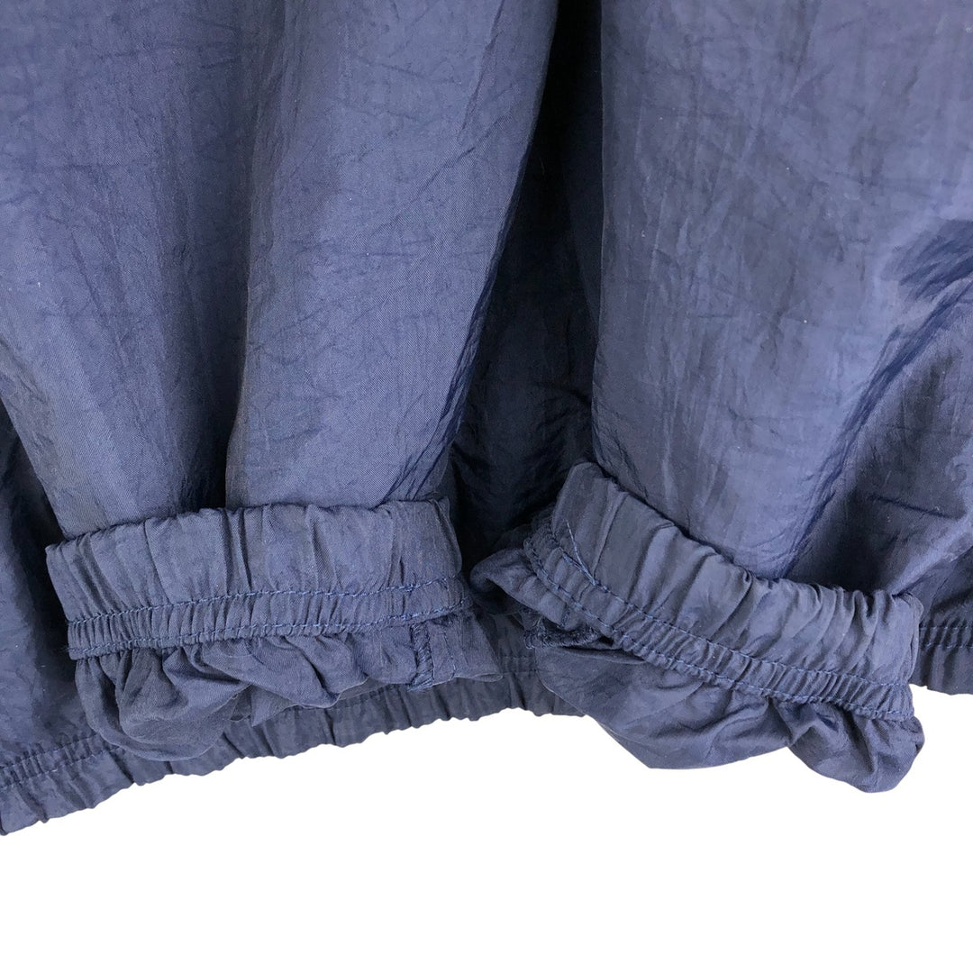 90'S Reebok nylon jacket, men's size L, vintage Nylon navy blue type Vintage Second Hand