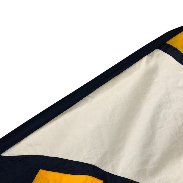 90'S Reebok nylon jacket, men's size L, vintage Nylon navy blue type Vintage Second Hand