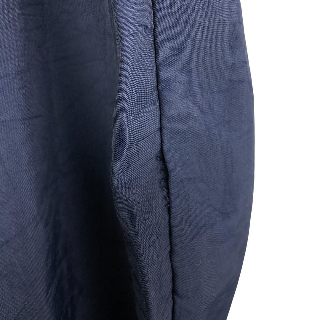 90'S Reebok nylon jacket, men's size L, vintage Nylon navy blue type Vintage Second Hand