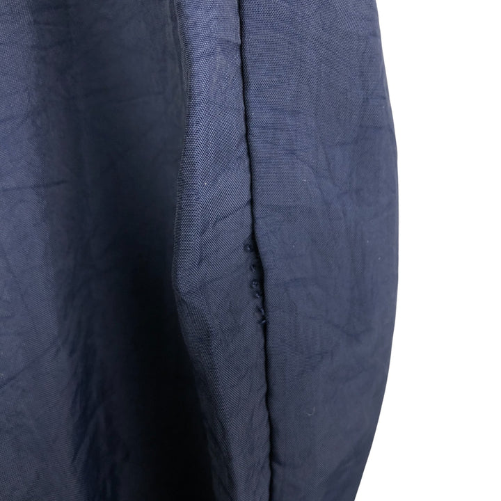 90'S Reebok nylon jacket, men's size L, vintage Nylon navy blue type Vintage Second Hand