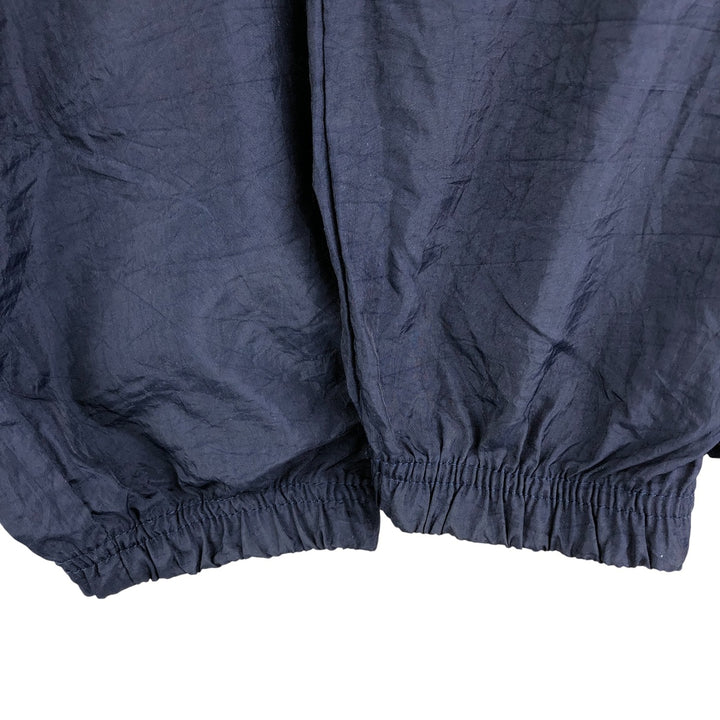 90'S Reebok nylon jacket, men's size L, vintage Nylon navy blue type Vintage Second Hand