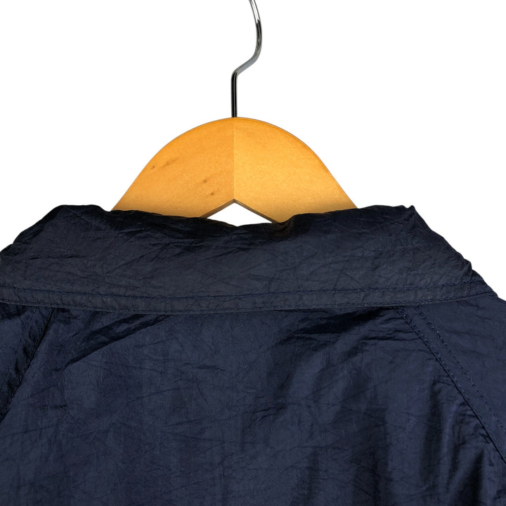 90'S Reebok nylon jacket, men's size L, vintage Nylon navy blue type Vintage Second Hand