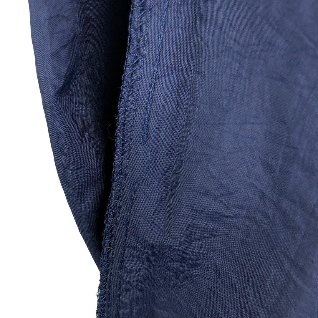 90'S Reebok nylon jacket, men's size L, vintage Nylon navy blue type Vintage Second Hand