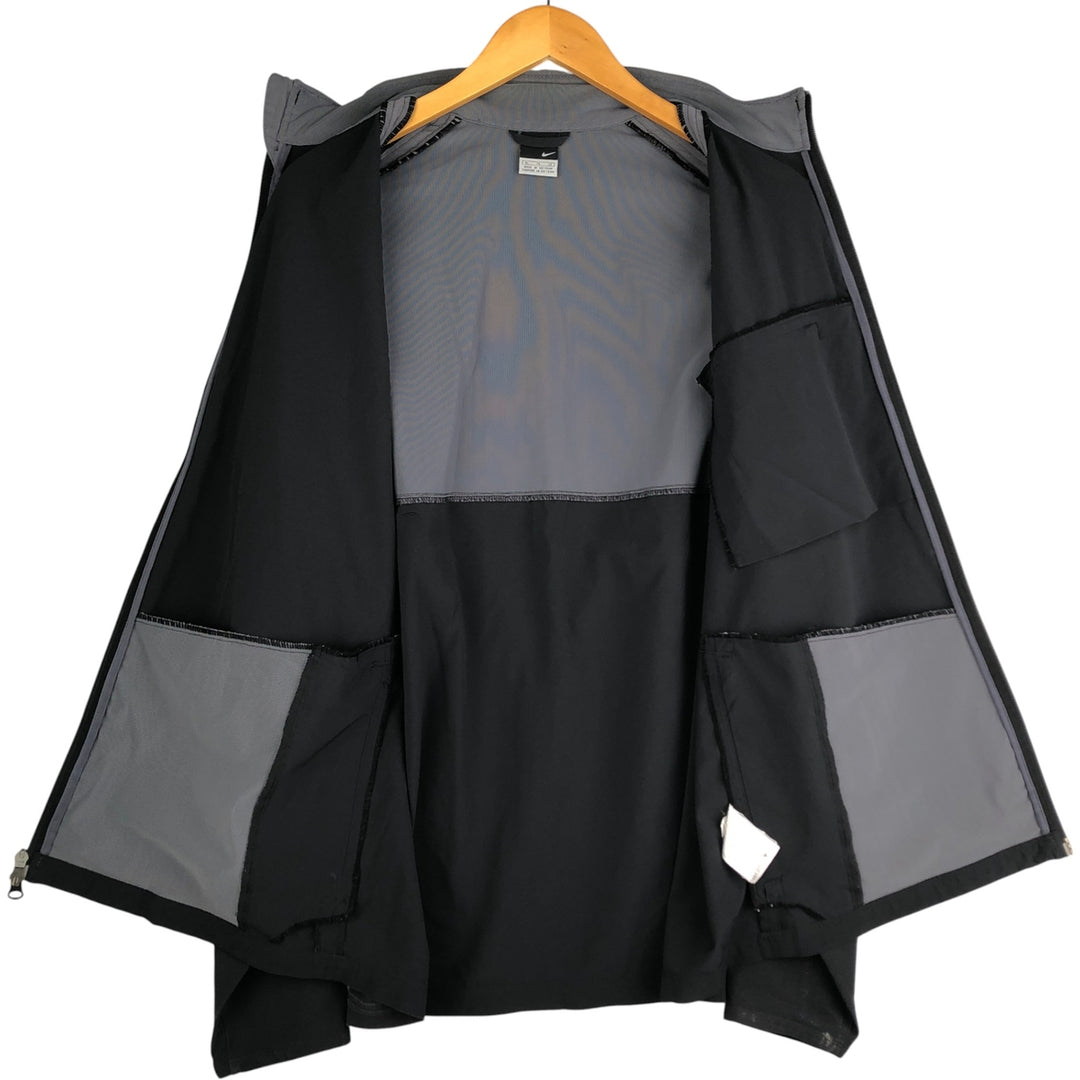 00'S Nike Windbreaker Men's XL polyester black type Vintage Second Hand