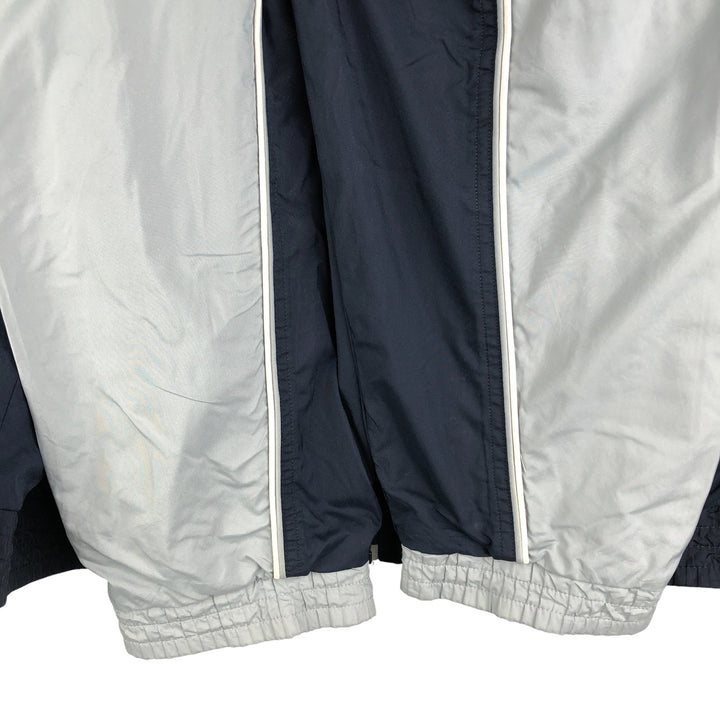 00'S adidas windbreaker, men's size L polyester navy blue type Vintage Second Hand