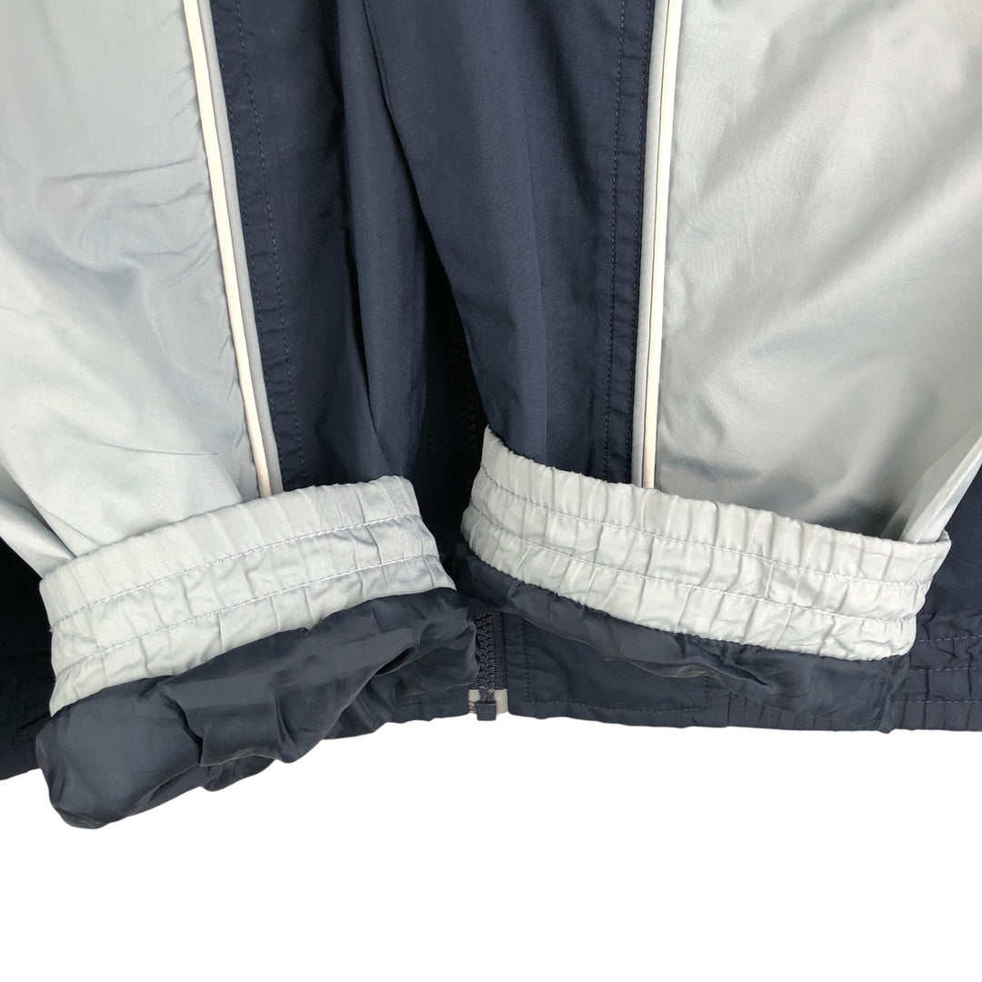 00'S adidas windbreaker, men's size L polyester navy blue type Vintage Second Hand