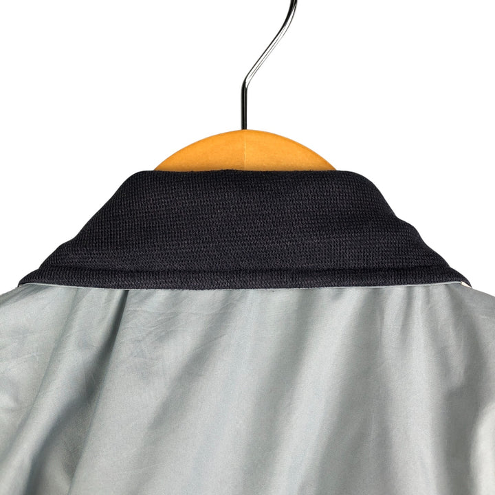 00'S adidas windbreaker, men's size L polyester navy blue type Vintage Second Hand