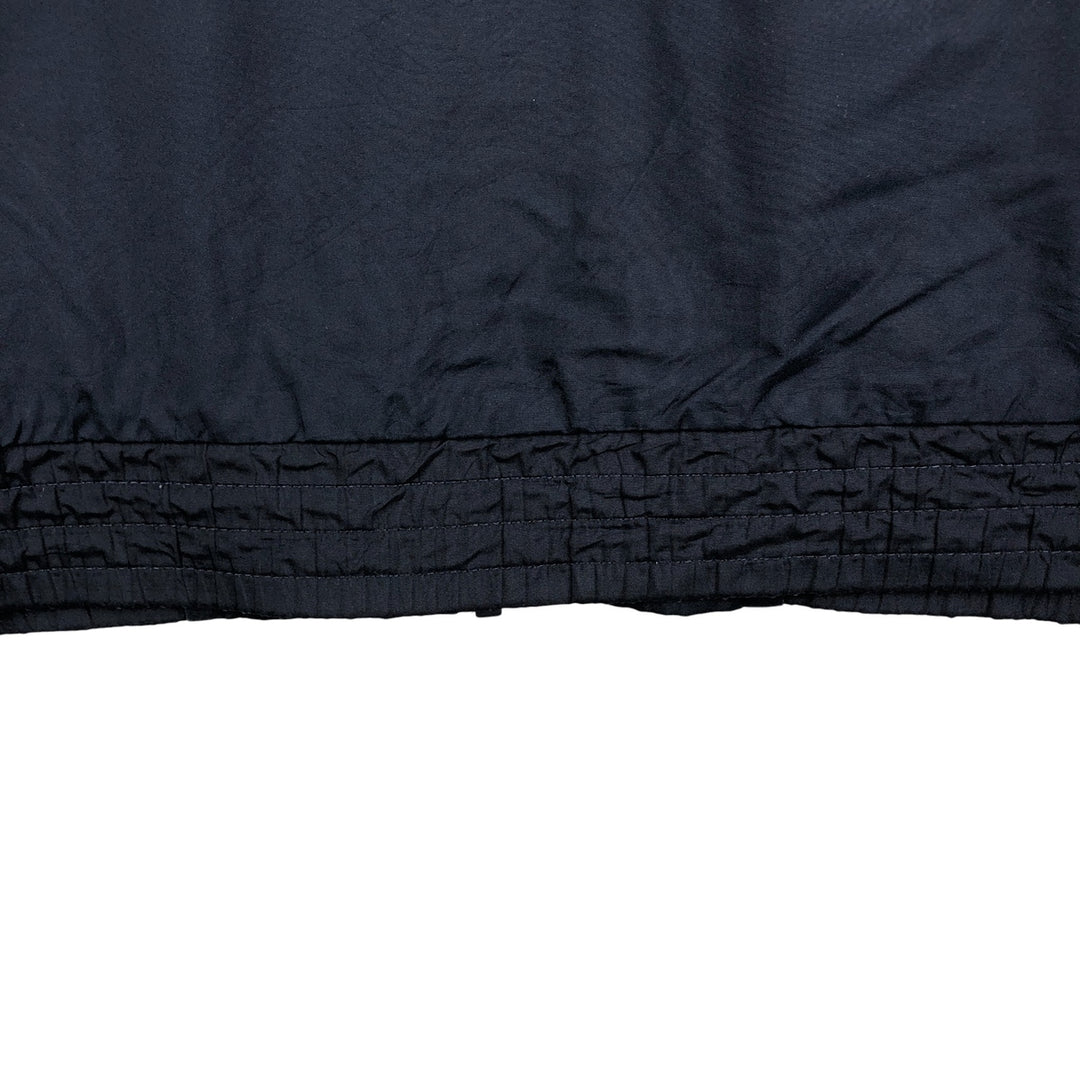 00'S adidas windbreaker, men's size L polyester navy blue type Vintage Second Hand