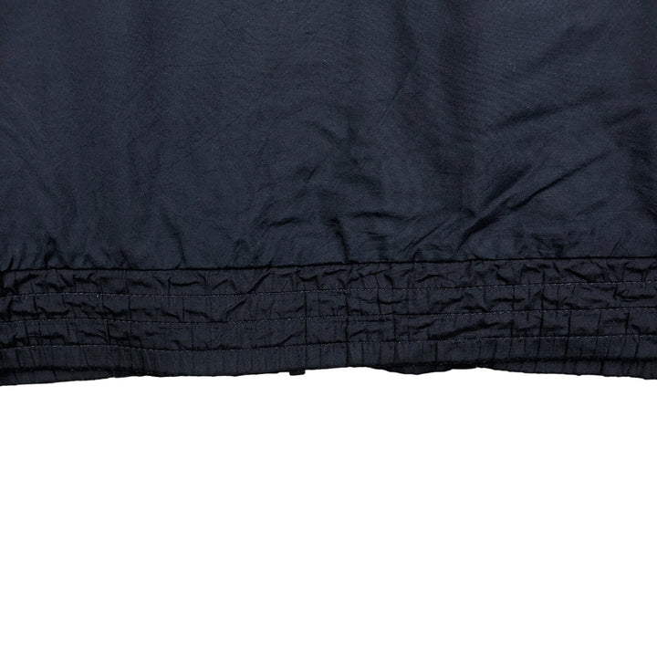 00'S adidas windbreaker, men's size L polyester navy blue type Vintage Second Hand