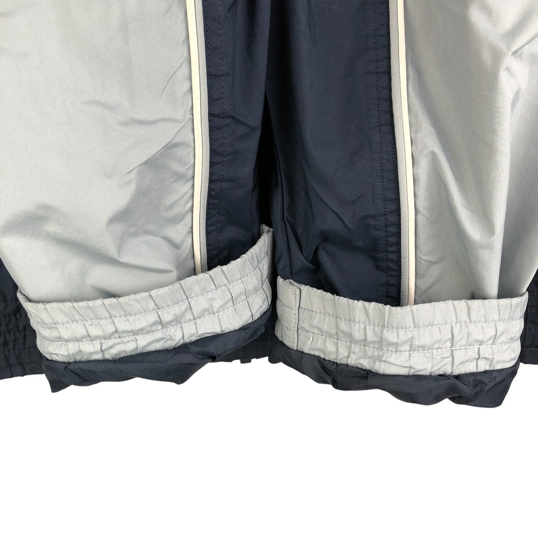 00'S adidas windbreaker, men's size L polyester navy blue type Vintage Second Hand