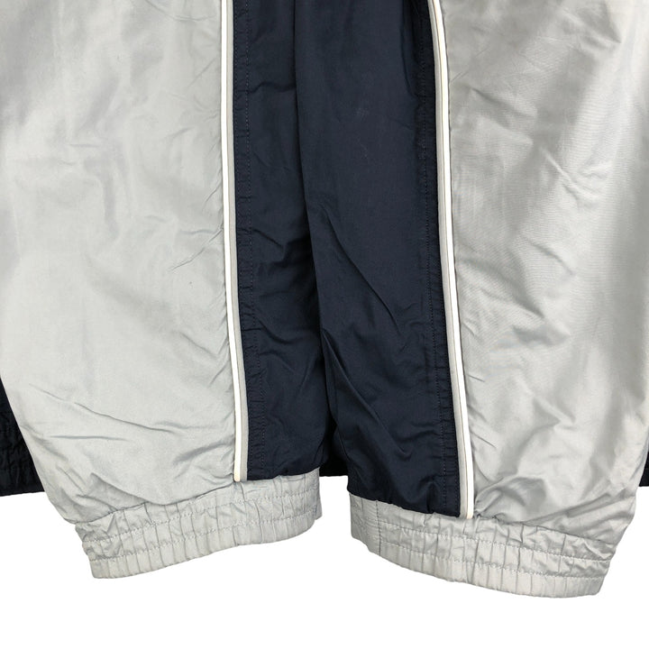 00'S adidas windbreaker, men's size L polyester navy blue type Vintage Second Hand