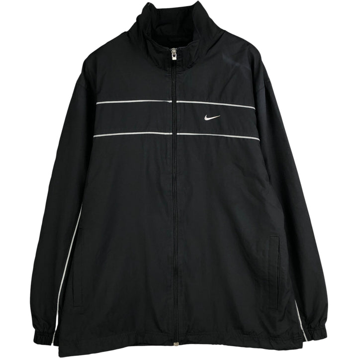 00'S Nike Windbreaker Men's M size polyester black type Vintage Second Hand
