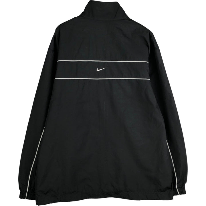 00'S Nike Windbreaker Men's M size polyester black type Vintage Second Hand