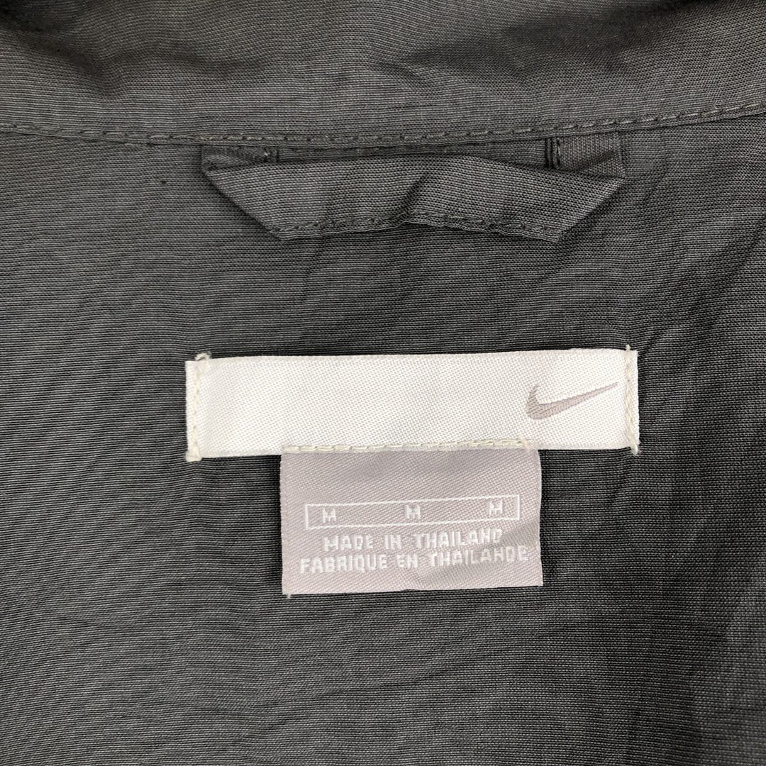 00'S Nike Windbreaker Men's M size polyester black type Vintage Second Hand
