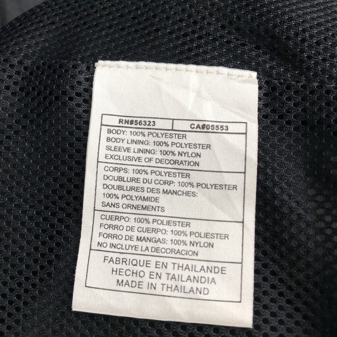 00'S Nike Windbreaker Men's M size polyester black type Vintage Second Hand