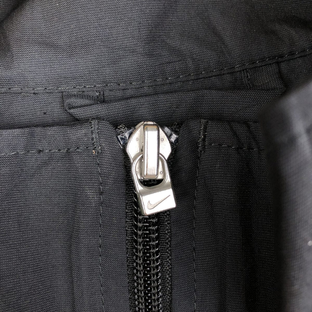 00'S Nike Windbreaker Men's M size polyester black type Vintage Second Hand