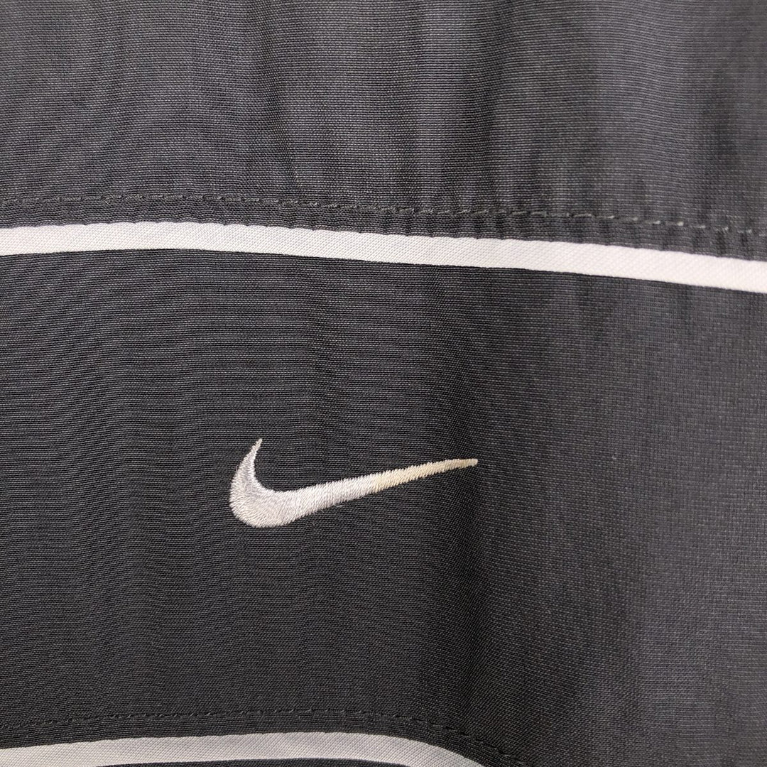 00'S Nike Windbreaker Men's M size polyester black type Vintage Second Hand