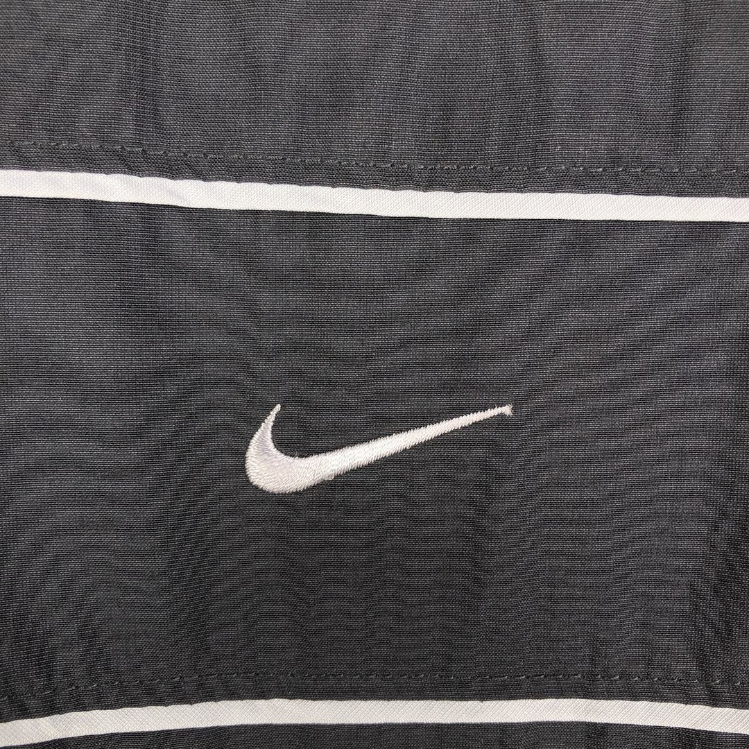 00'S Nike Windbreaker Men's M size polyester black type Vintage Second Hand