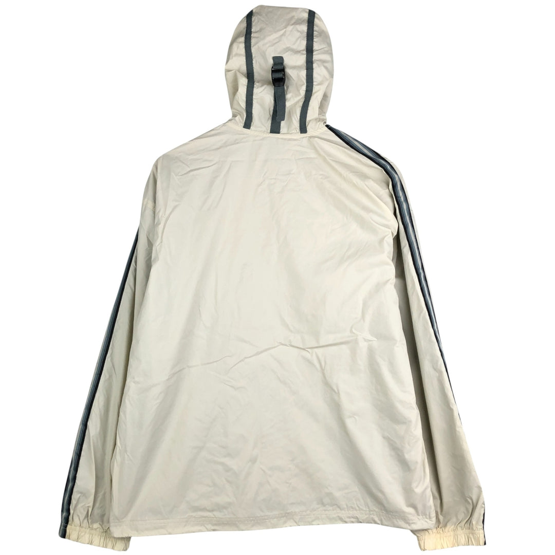 2000'S Nike Nylon Parka, Men's Size Medium Nylon pale white type Vintage Second Hand