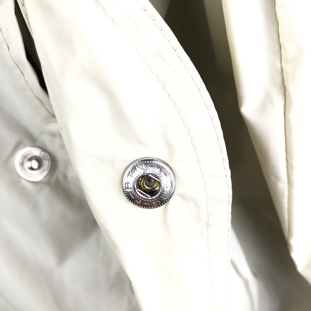 2000'S Nike Nylon Parka, Men's Size Medium Nylon pale white type Vintage Second Hand