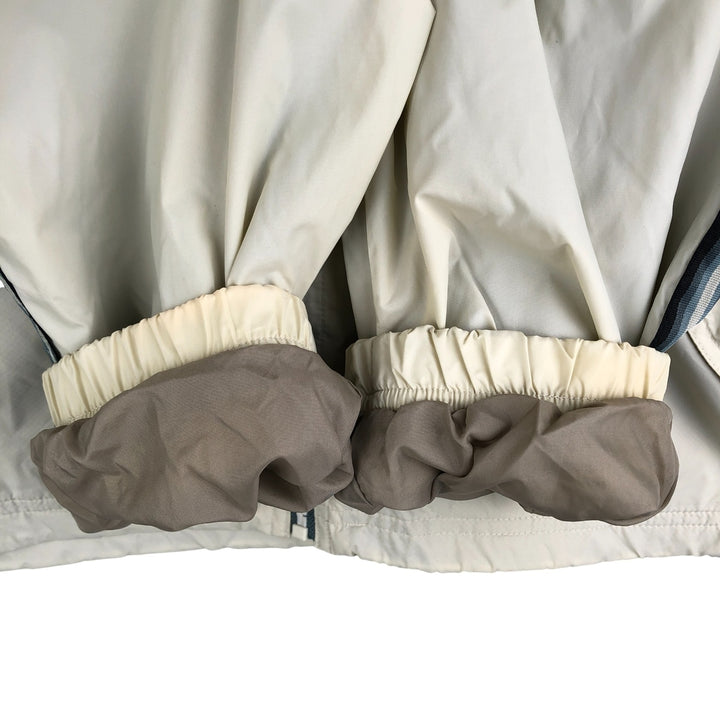 2000'S Nike Nylon Parka, Men's Size Medium Nylon pale white type Vintage Second Hand