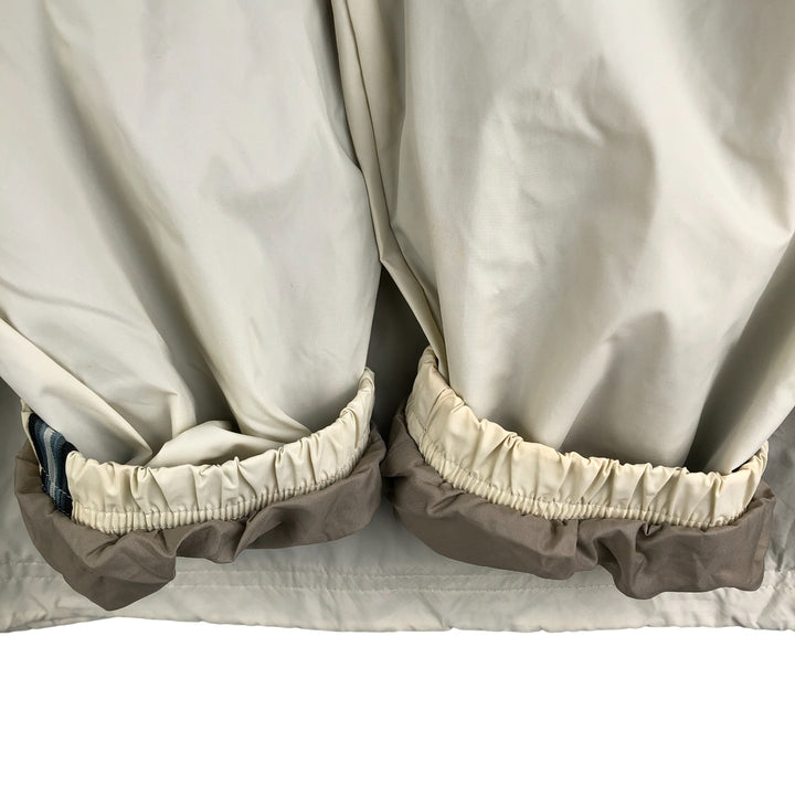 2000'S Nike Nylon Parka, Men's Size Medium Nylon pale white type Vintage Second Hand