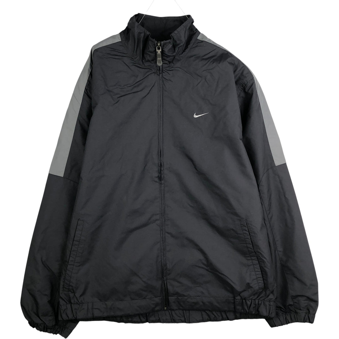 00'S Nike Nylon Jacket Men's M size Nylon black type Vintage Second Hand