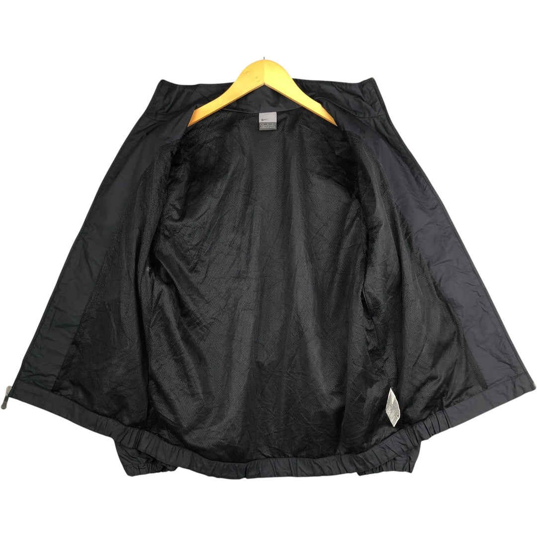 00'S Nike Nylon Jacket Men's M size Nylon black type Vintage Second Hand