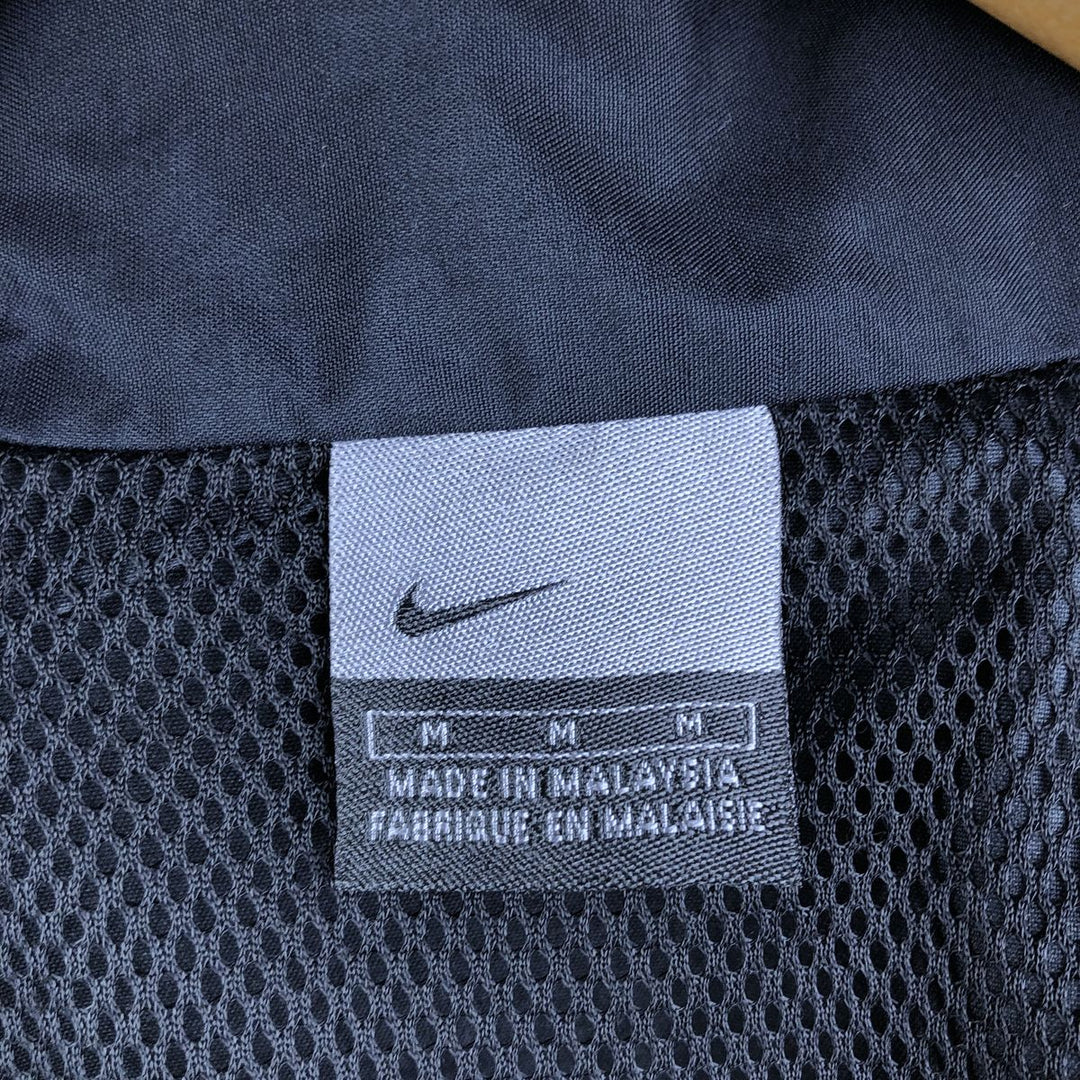 00'S Nike Nylon Jacket Men's M size Nylon black type Vintage Second Hand