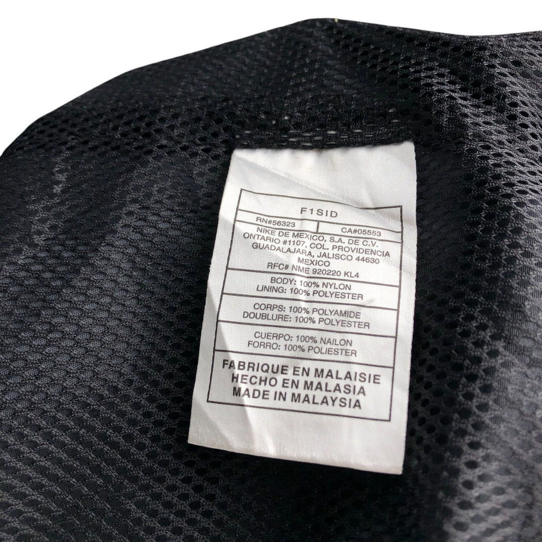 00'S Nike Nylon Jacket Men's M size Nylon black type Vintage Second Hand