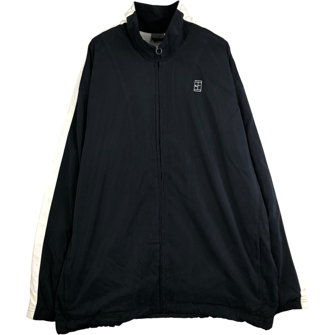 00'S Nike Windbreaker Men's XL polyester navy blue type Vintage Second Hand