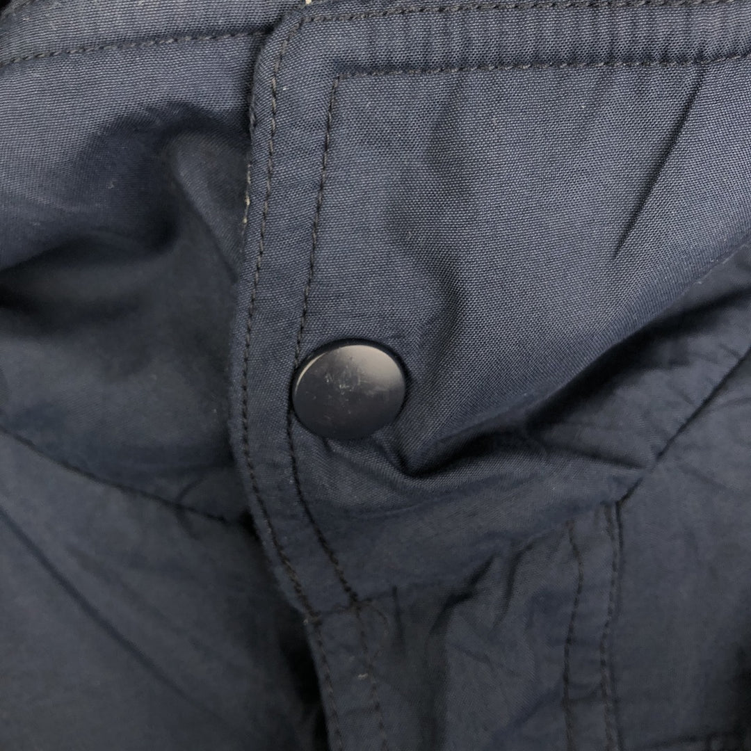 Reebok Windbreaker Men's Size L polyester navy blue type Vintage Second Hand