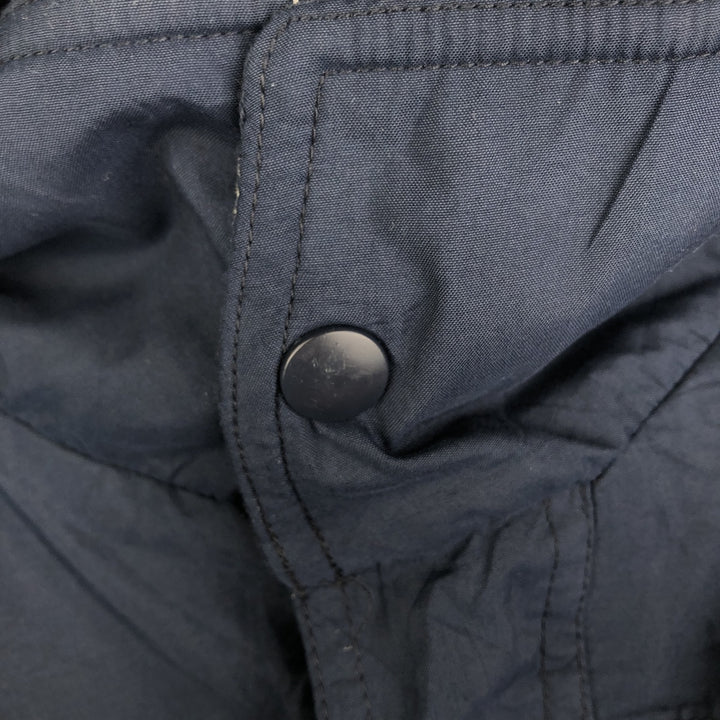 Reebok Windbreaker Men's Size L polyester navy blue type Vintage Second Hand