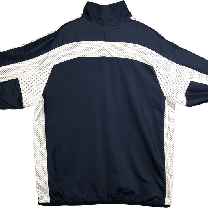 2000'S Nike Half-Zip Warm-Up Pullover, Men's Size L polyester navy blue type Vintage Second Hand