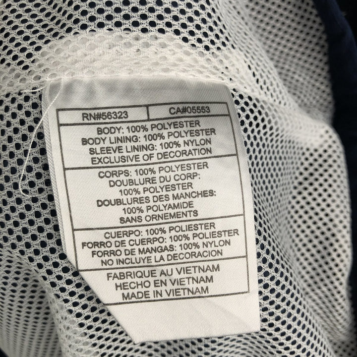 2000'S Nike Half-Zip Warm-Up Pullover, Men's Size L polyester navy blue type Vintage Second Hand