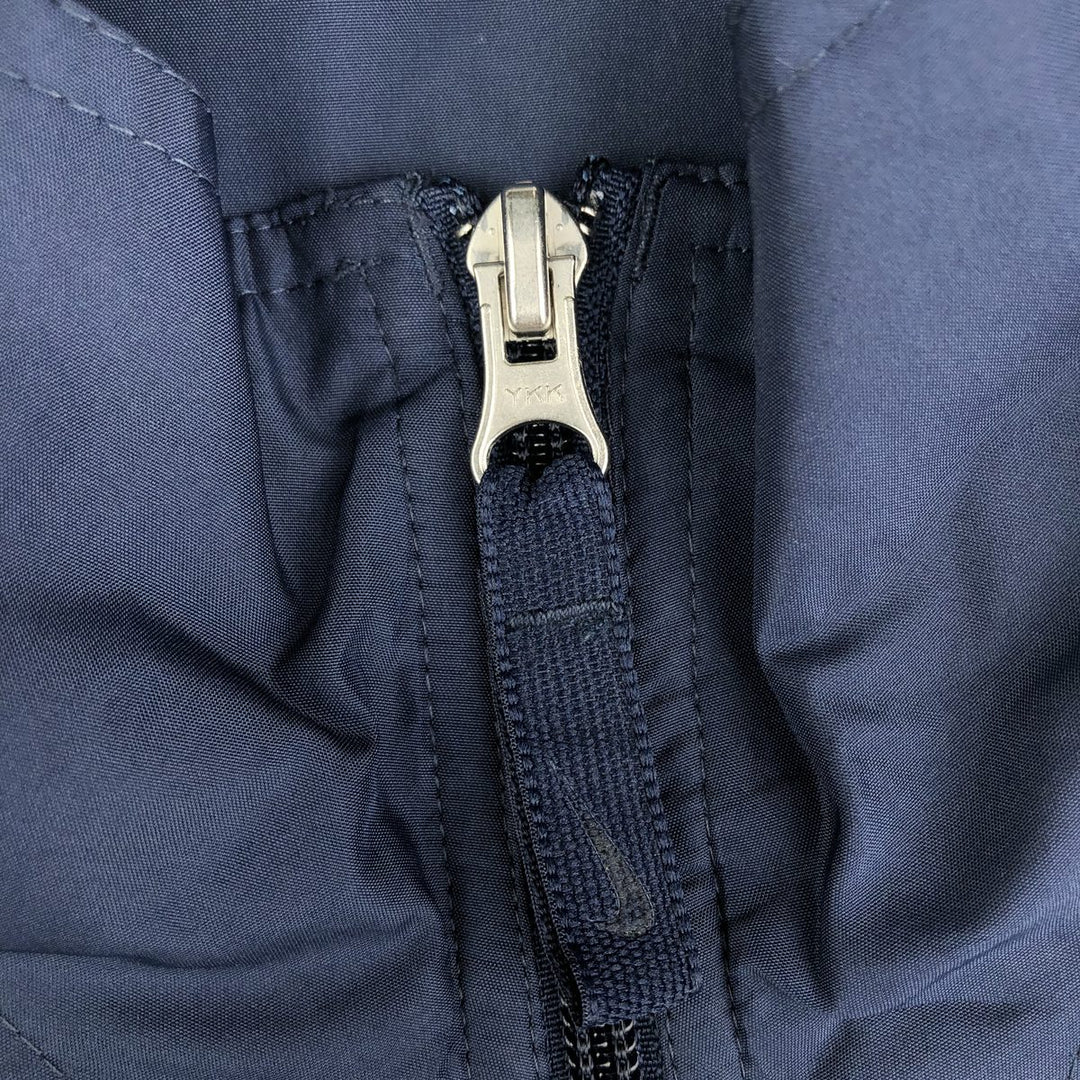 2000'S Nike Half-Zip Warm-Up Pullover, Men's Size L polyester navy blue type Vintage Second Hand