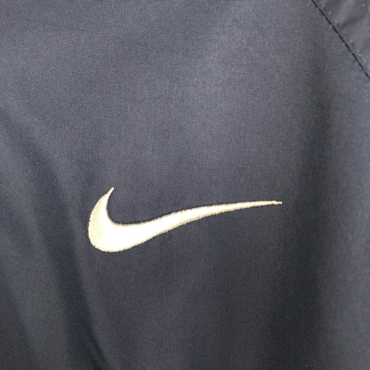 2000'S Nike Half-Zip Warm-Up Pullover, Men's Size L polyester navy blue type Vintage Second Hand