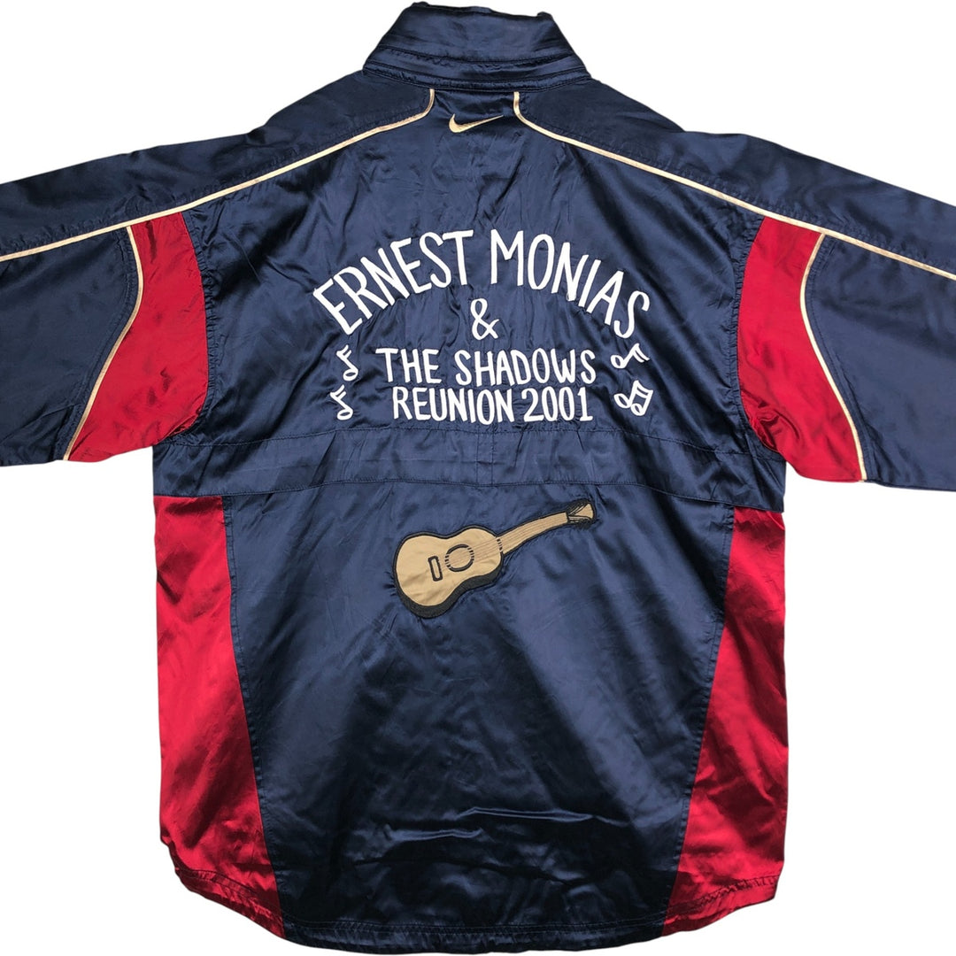 2000'S Nike Team Nylon Jacket, Men's Size L Nylon navy blue type Vintage Second Hand