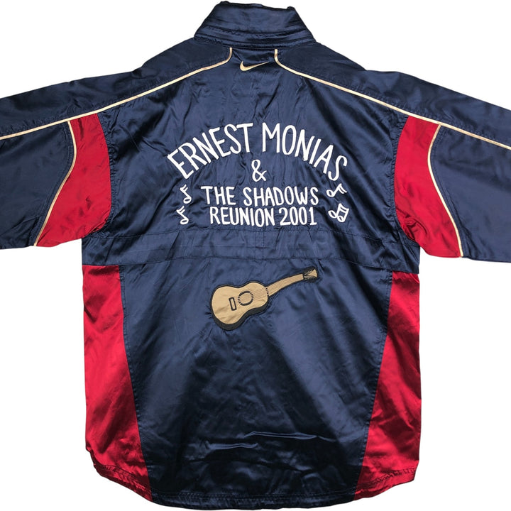 2000'S Nike Team Nylon Jacket, Men's Size L Nylon navy blue type Vintage Second Hand