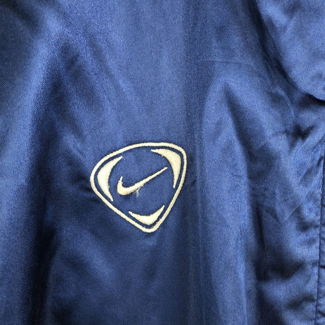 2000'S Nike Team Nylon Jacket, Men's Size L Nylon navy blue type Vintage Second Hand